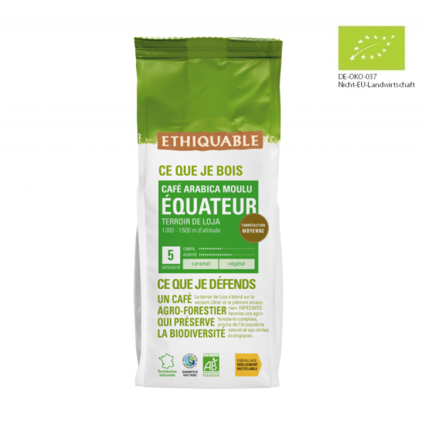 Ecuador Kaffee (bio), 250g, gemahlen