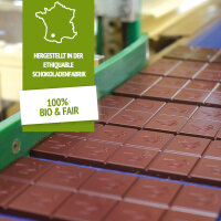 Noir-Schokolade 74% Elfenbeinküste (bio), 100g