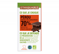 Noir-Schokolade 70% Peru (bio), 100g