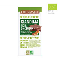 Noir-Schokolade Gianduja (bio), 100g