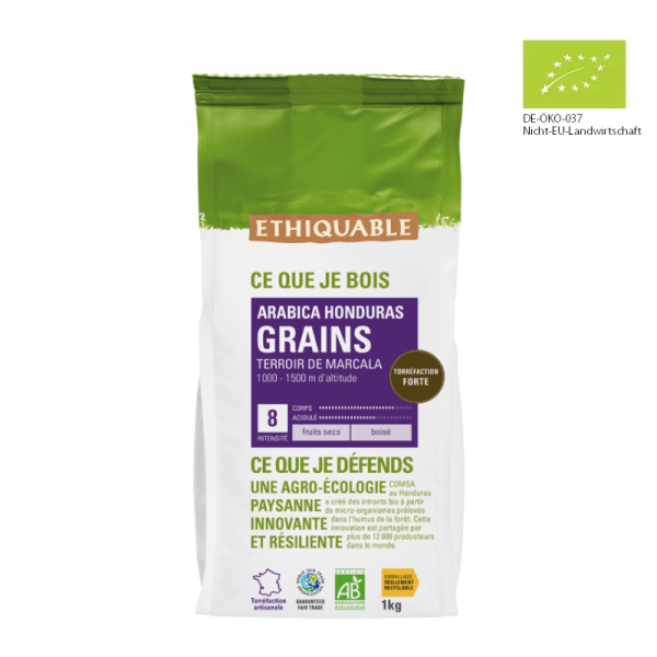 Honduras Kaffee (bio), 1kg, ganze Bohne