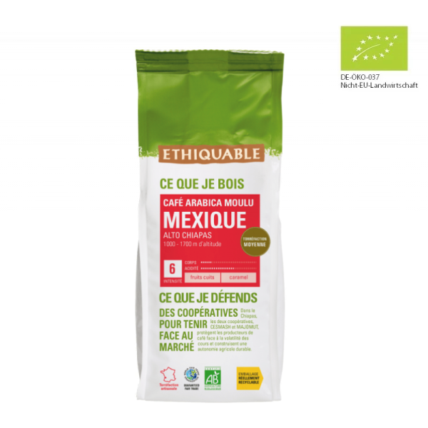 Mexico Kaffee (bio), 250g, gemahlen