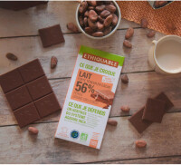 Vollmilchschokolade 56 % Peru (bio), 100 g