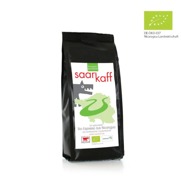 Espresso "Saarkaff" (bio), 250g, Bohne