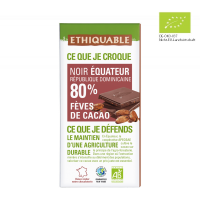 Noir-Schokolade Kakaosplitter (bio), 100g