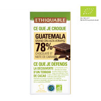Noir-Schokolade 78% Guatemala (bio), 100g